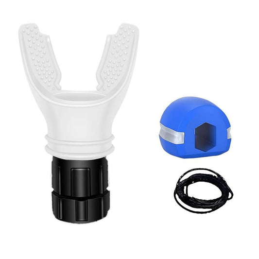 Breathing Trainer with Jaw Exerciser | Lung Fitness & Jaw Strength Training Tool