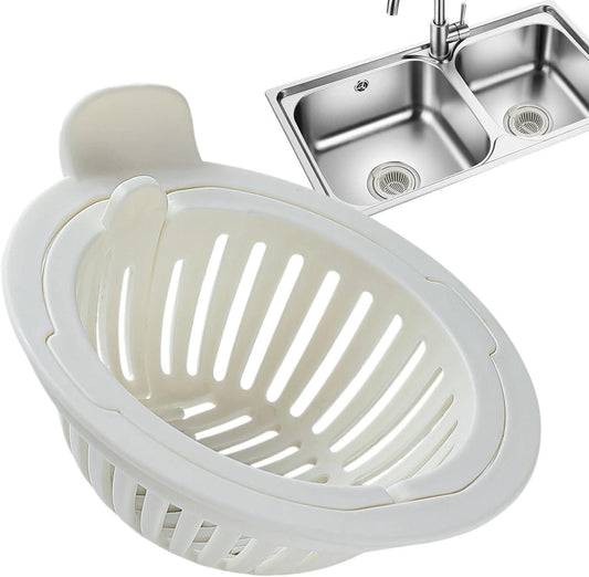 Kitchen Sink Stopper | Anti-Clog Food Catcher & Basket Strainer (Pack of 2)