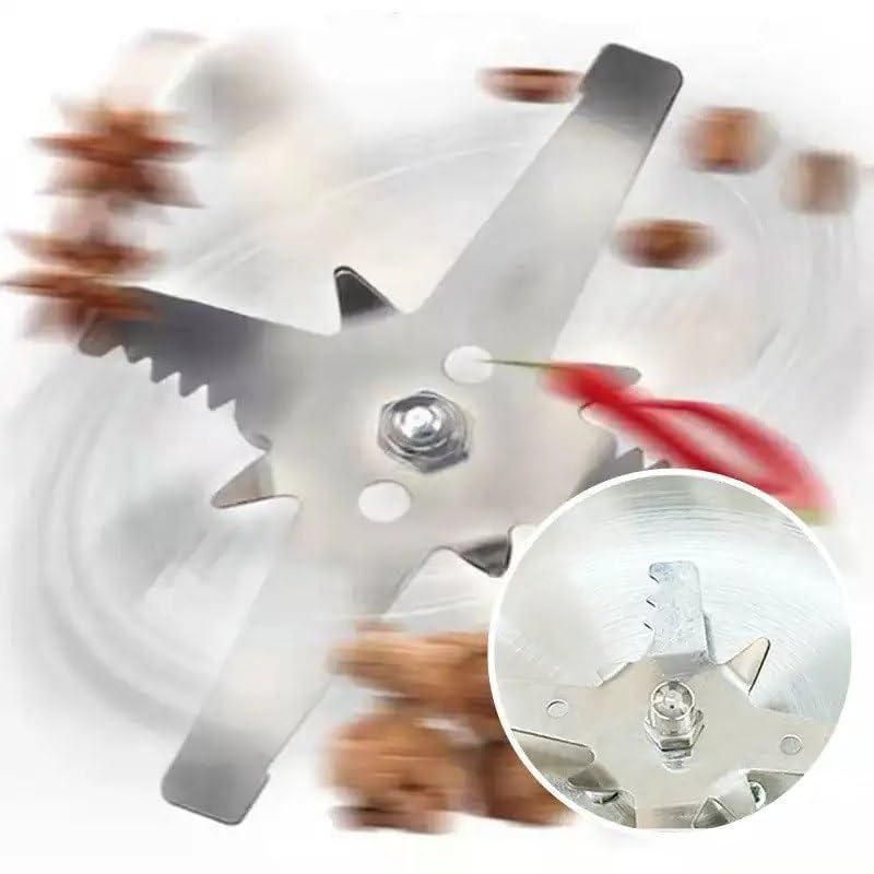 Stainless Steel Manual Grinder for Herbs, Spices, Nuts & Coffee | Home Kitchen Grinder