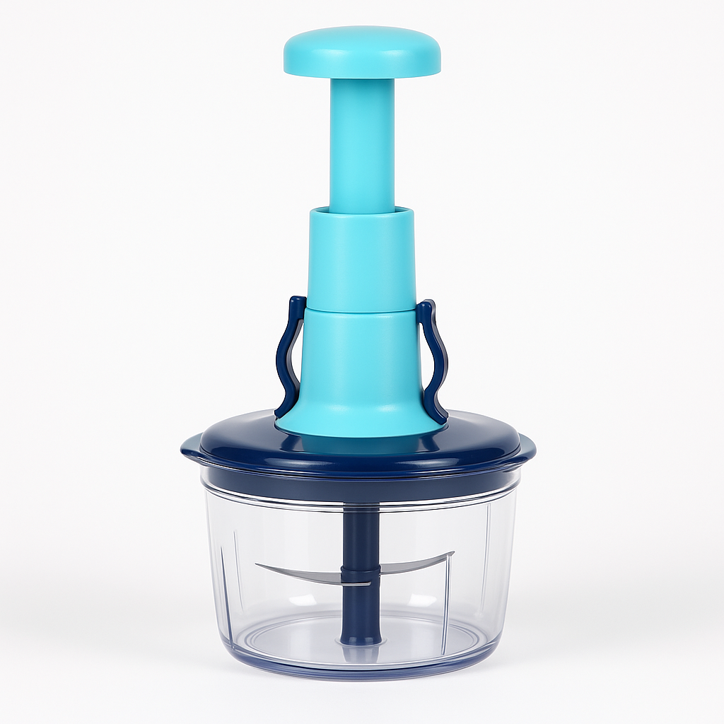 Manual Fruit & Vegetable Chopper | Stainless Steel Kitchen Food Cutter