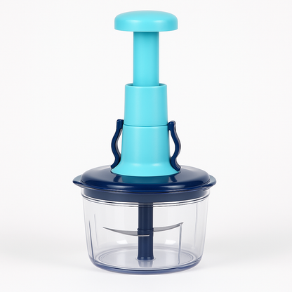 Manual Fruit & Vegetable Chopper | Stainless Steel Kitchen Food Cutter