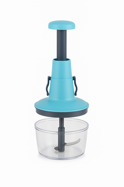 Manual Fruit & Vegetable Chopper | Stainless Steel Kitchen Food Cutter